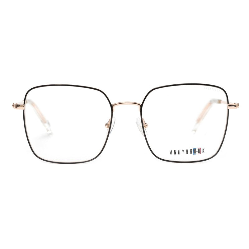 Lunettes de vue Andy Brook Whitney C78 Noir / doré rose