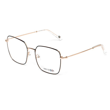 Lunettes de vue Andy Brook Whitney C78 Noir / doré rose profil